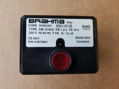 Brahma scheda quadro accensione CM191.2 cod.20083301 TW 1.5s TS 10s S 1,2 230V 