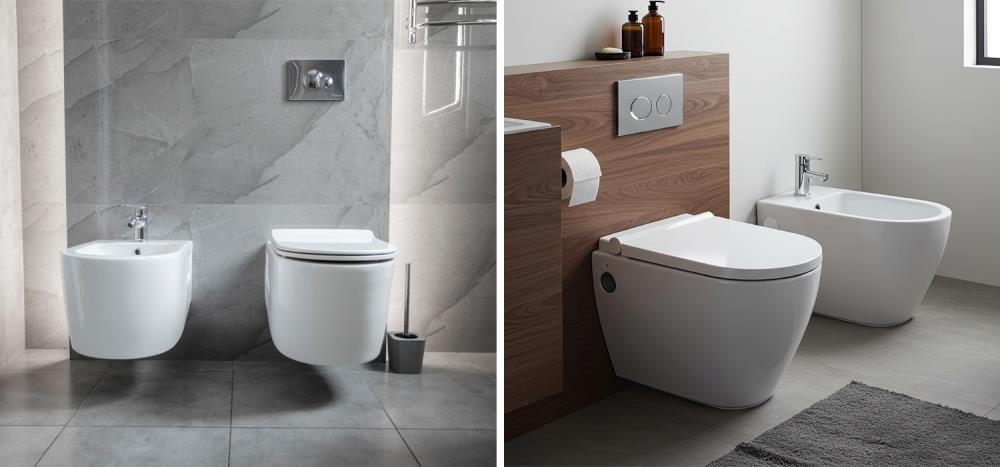 Sanitari sospesi o a terra: quali scegliere per il bagno