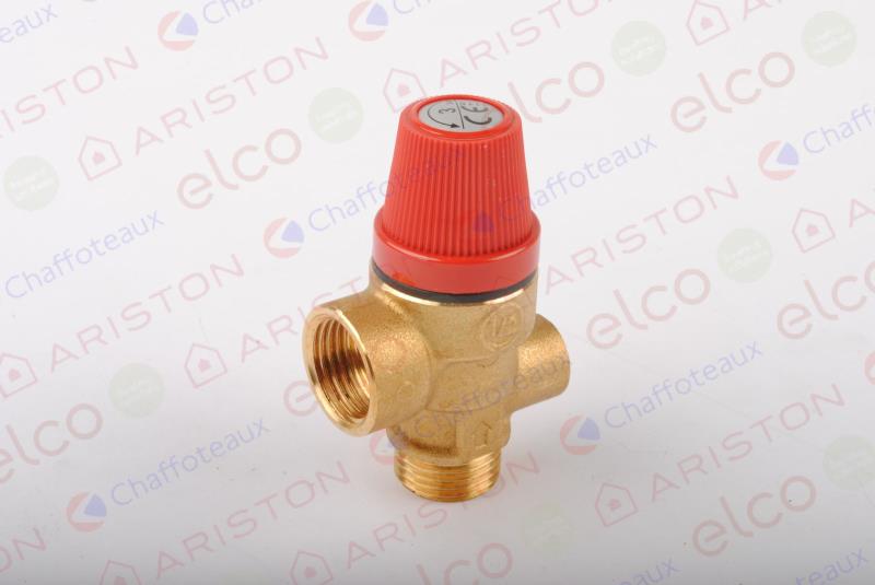 Valvola sicurezza 65070073 ricambio originale Elco Ecoflam
