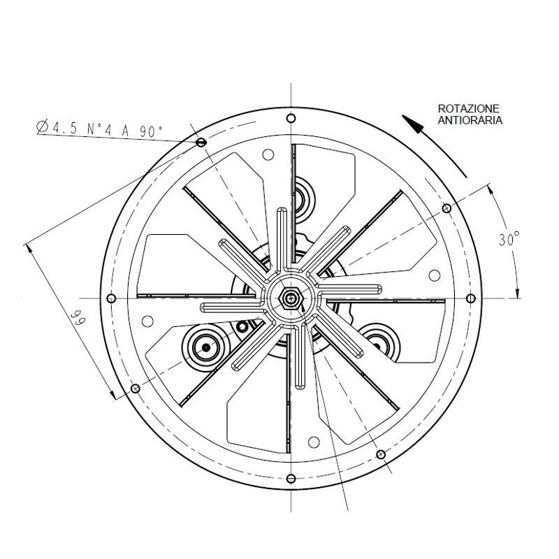 Estrattore aspiratore fumi  SIT GROUP LN2 NATALINI PL30CE0170 W931300172
