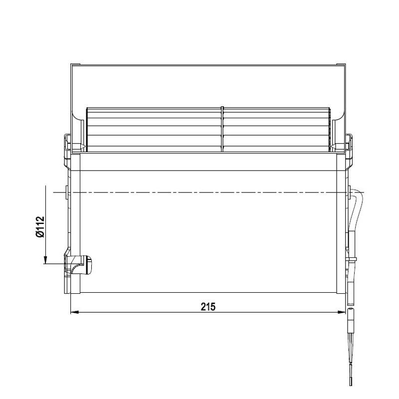 Ventilatore centrifugo EBM D2E133-AZ01-B8 D2E133AZ01B8