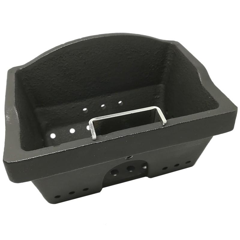 Assieme cestello braciere in ghisa, con spessore della lamiera di 5.7mm 14809008