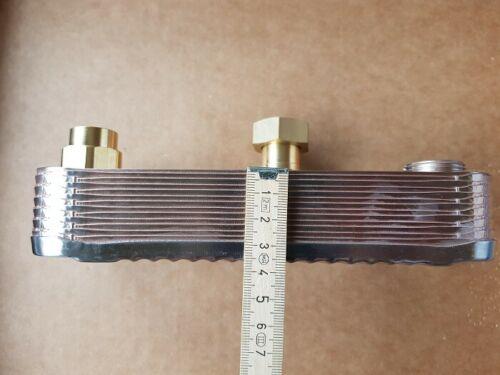 Scambiatore sanitario 14 piastre compatibile Immergas 3015436 ex.1013430-1015496
