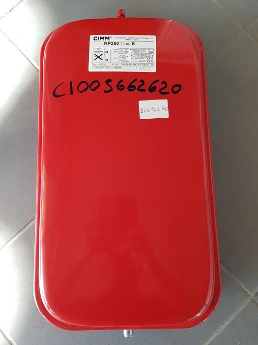 Compatibile Vaso espansione rettangolare 8lt Cimm Baxi Prime JJJ005662620