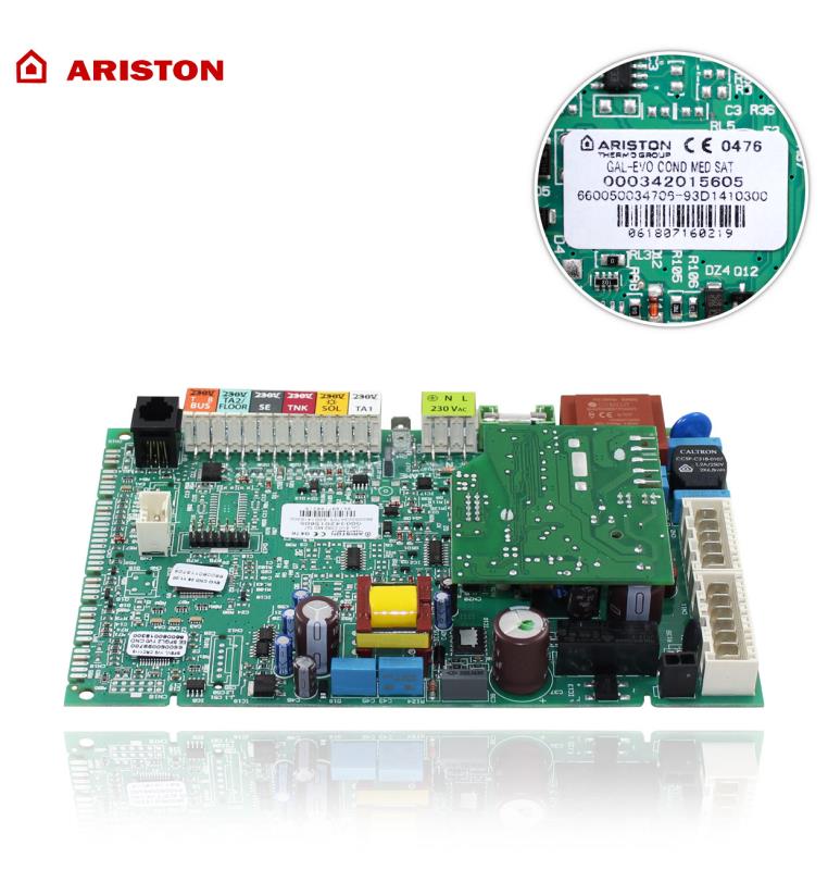Circuito stampato 60001899-03 ricambio originale Ariston