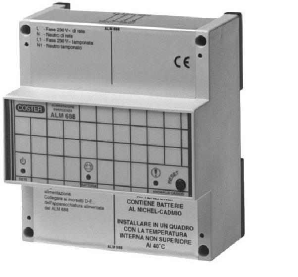Alimentatore tamponato per modem Coster ALM688