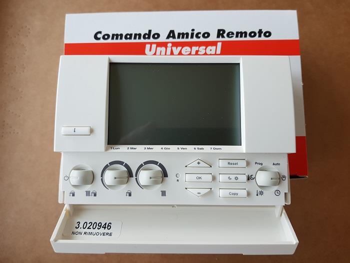 Ricambio originale comando remoto Immergas Amico remoto cod.3.020946-3.017024