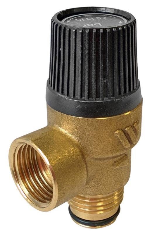 Valvola sicurezza 3 bar M-F con OR BI1131100 ricambio originale Savio Biasi