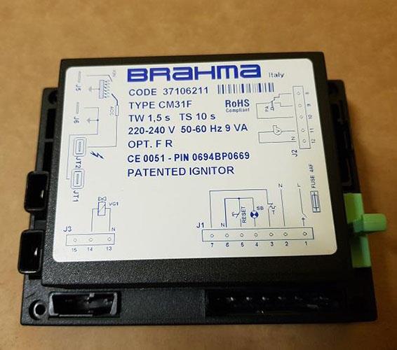 Brahma Quadro CM31F 37106211-37106213-37106206 Immergas 1018160 tw 1,5s ts 10s