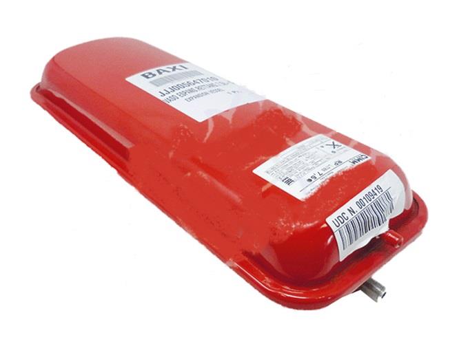 Vaso espansione rettangolare 7,5 lt per caldaie Baxi JJJ005647010