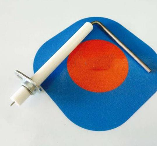 Elettrodo accensione rilevazione JJJ008422820 ricambio originale Baxi