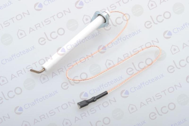 Elettrodo accensione sinistro 65100694 ricambio originale Ariston