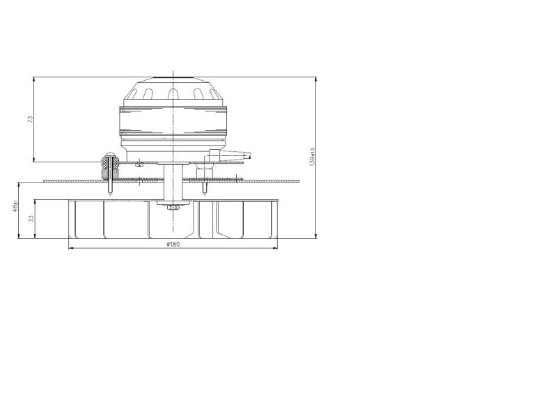 Estrattore fumi pellet Ebm R2E180-AV82-15