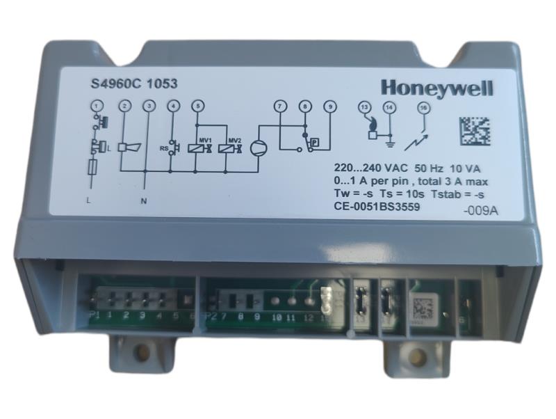 Centralina controllo Honeywell S4960C1053