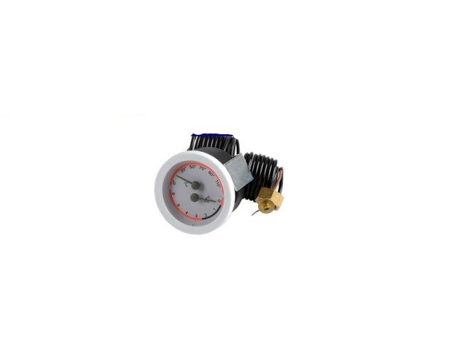 Assieme termomanometro bianco JJJ009950030 ricambio originale Baxi