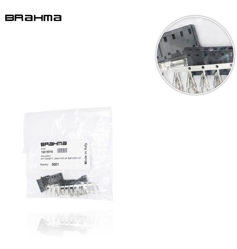 Kit connettori per Brahma CM11 CM31 CM32 CE11 CE31 CE32 16015916 universale
