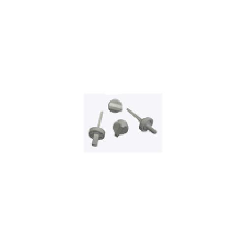 Kit manopole più adattatori IVEN 04 95000651 ricambio originale Unical