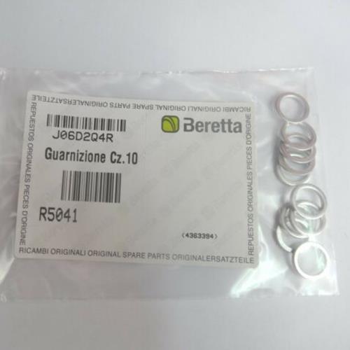 Kit n. 10 guarnizione alluminio 14x10x1,5 R5041 ricambio originale Beretta