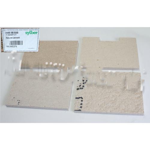 Kit pannelli ceramici 01005370 ex 7050330 ricambio originale Sylber