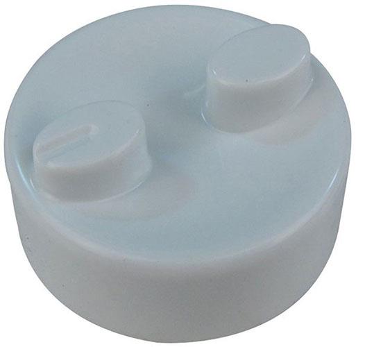 Manopola bianca Ø 40 6290100 ricambio originale Sime