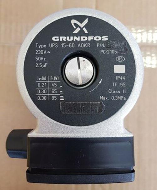 Motore circolatore Grundfos riscaldamento 3 velocità 1"130 UPS 15-60 UPS1560-MOT