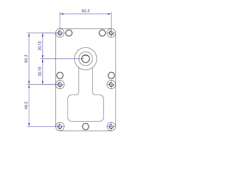 Motoriduttore Mellor T3 D. albero 8,5mm, pacco 25mm 220 V AC - 50/60Hz FB1324