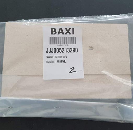 Pannello isolante posteriore 31kw JJJ005213290 ex JJJ005210260 originale Baxi