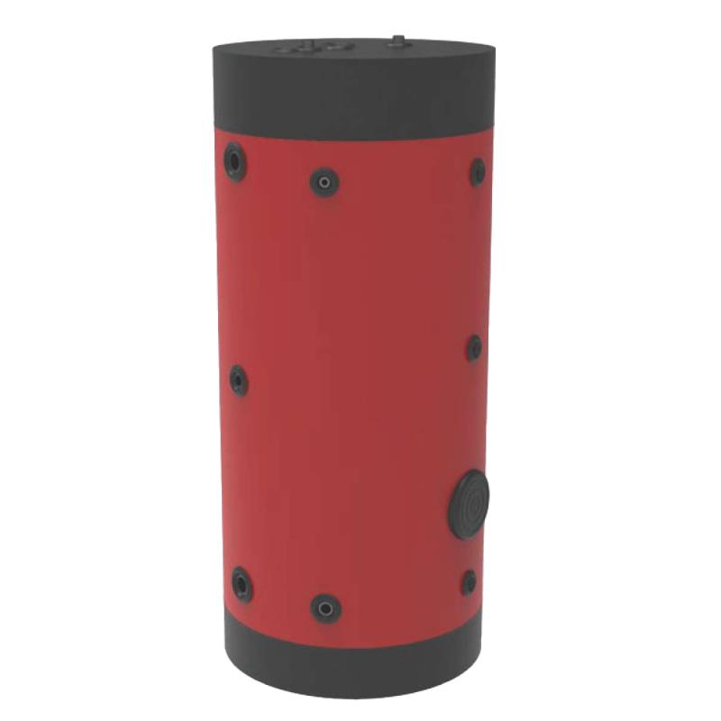 Bollitore accumulatore verticale ATON 300lt per pompa di calore 1 serpentino