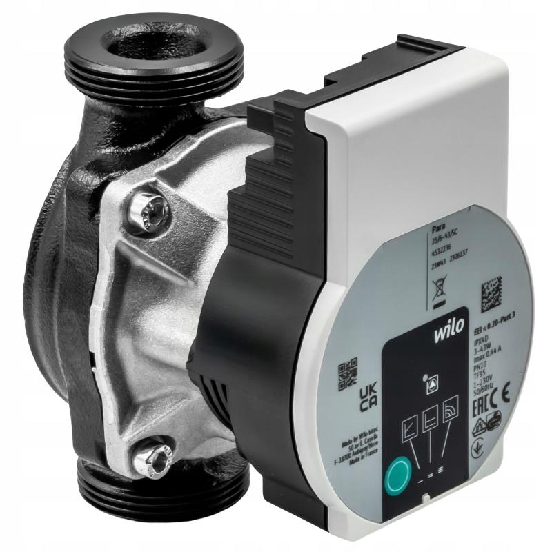 Pompa elettronica Wilo Para 25/6 43 SC interasse 130 101013