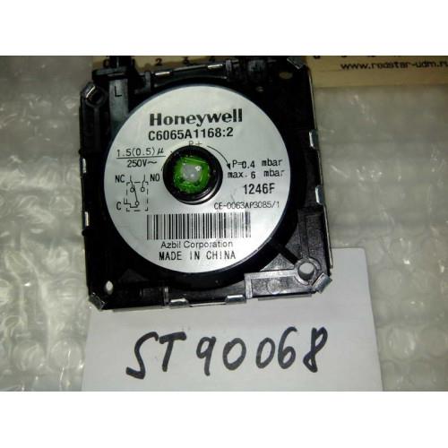 Pressostato universale aria fumi 0,4-6 MBAR ART.C6065A1168 Honeywell originale