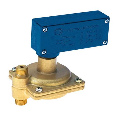 Pressostato differenziale Mut con attacchi verticali 1/4" e 2 micro SFS2