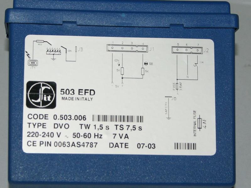 Scheda accensione EFD 503 R2089 ricambio originale Beretta Sylber 