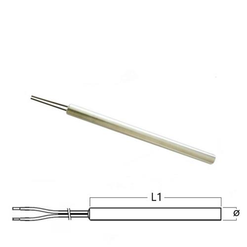 Resistenza accensione HT Ø12,5 per 160MM senza raccordo 350W RECA62703