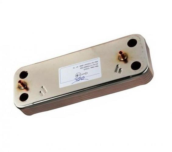 Scambiatore 10 piastre JJJ005686660 ex JJJ005653650 ricambio originale Baxi