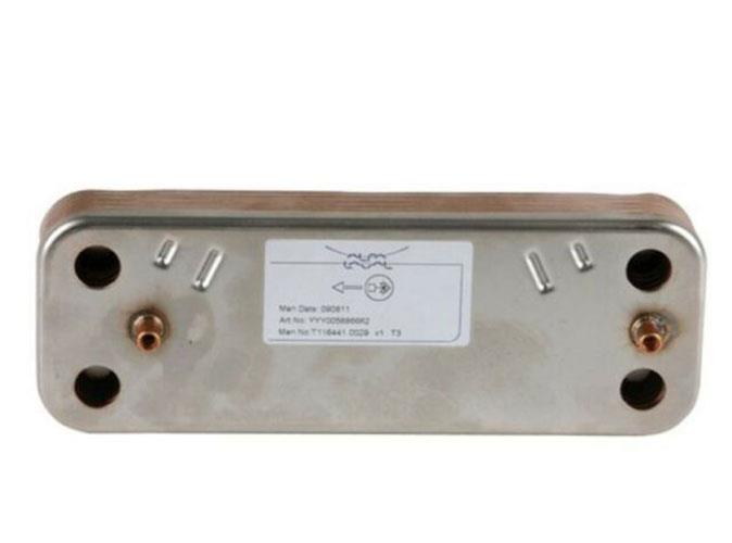 Scambiatore 12 piastre originale Baxi JJJ005686670 ex JJJ005653660