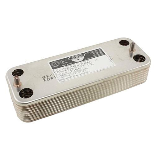 Scambiatore 14 piastre 5633110 ricambio originale Baxi