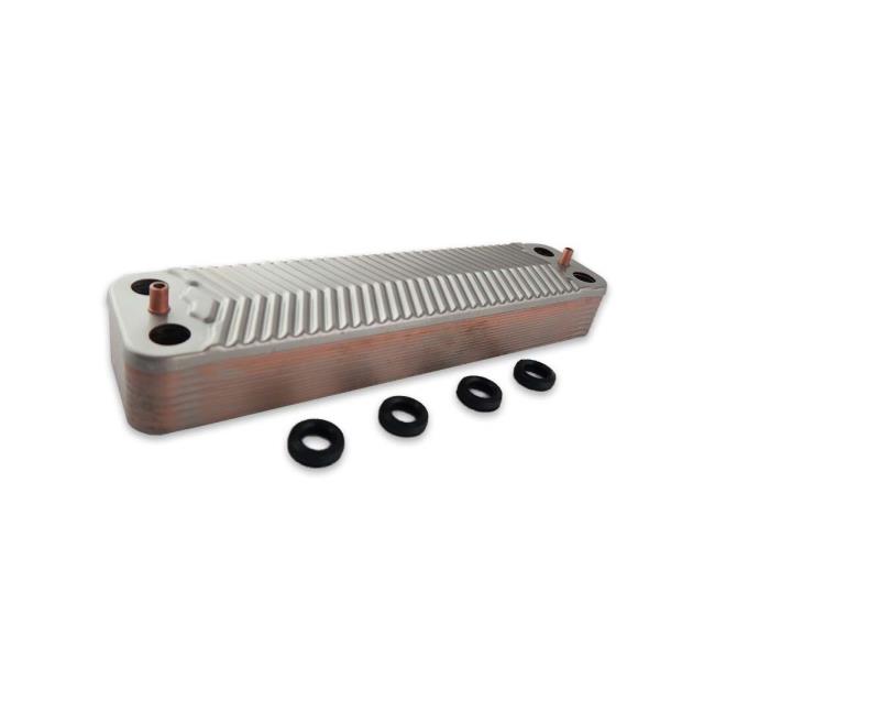 Scambiatore 14 piastre ricambio originale Junkers Le Blanc 8716106685