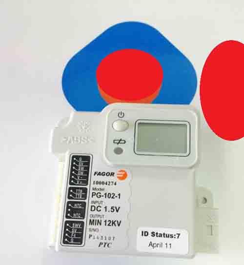 Scheda PG 102-1 MJ 11E 15E 413000082 ricambio originale Hermann