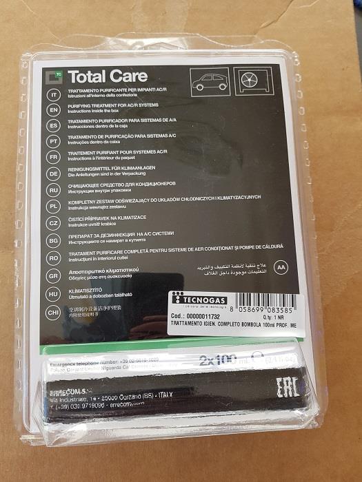 Trattamento Total Care Menta antibatterico purificante climatizzatori art.11732