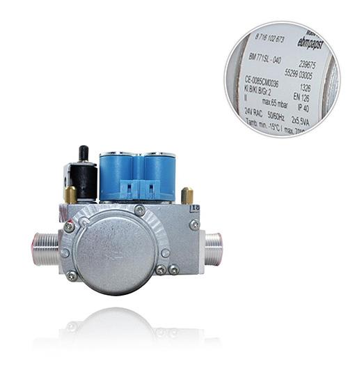 Valvola gas 8716102673 ricambio originale Junkers