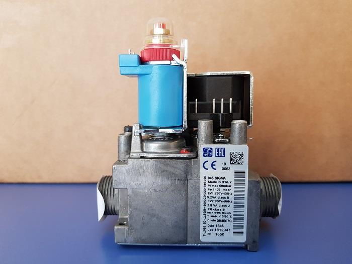 Valvola gas SIT Sigma 845070 Beretta, Riello, Sylber, Thermital 20007784 Ex R100