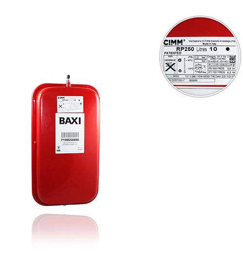 Vaso espansione 10 lt 710022400 ricambio originale Baxi