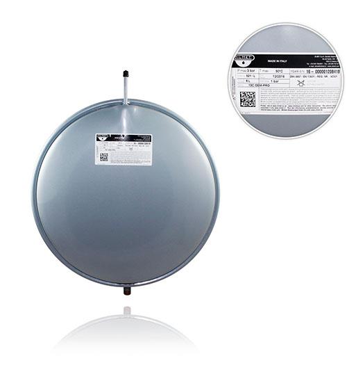 Vaso espansione 6 lt Ø 3/8" 0020020019 caldaia Nuova pro originale Vaillant