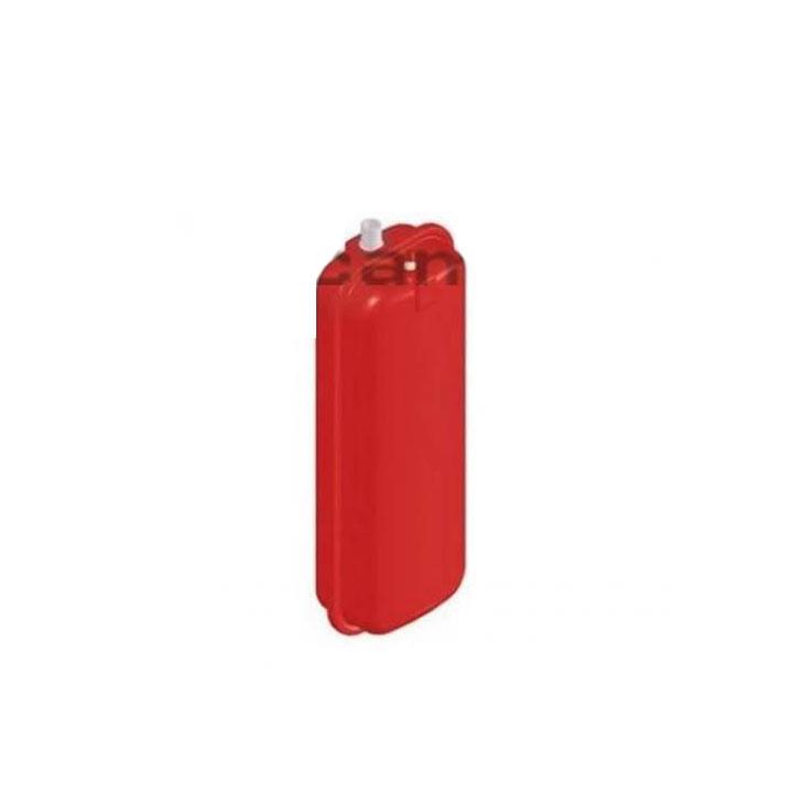 Vaso espansione rettangolare 200 x 515 LT 12 x D.3/4  colore rosso