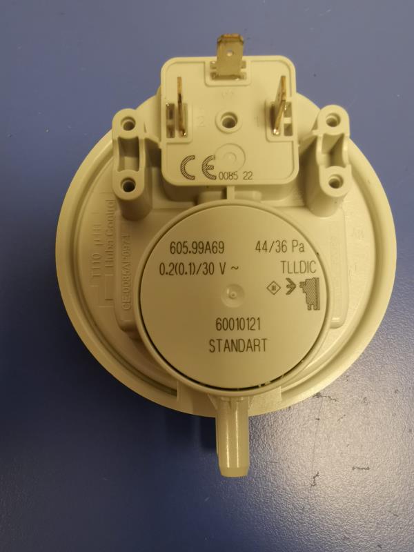 Pressostato aria pressione d'intervento 44-36PA compatibile 1012849 Ex.1027790