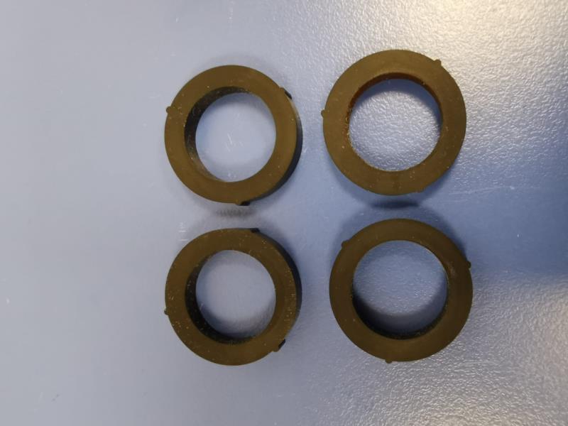 Kit 4 Guarnizioni scambiatore a piastre caldaie Ariston Baxi 005404520 65104334