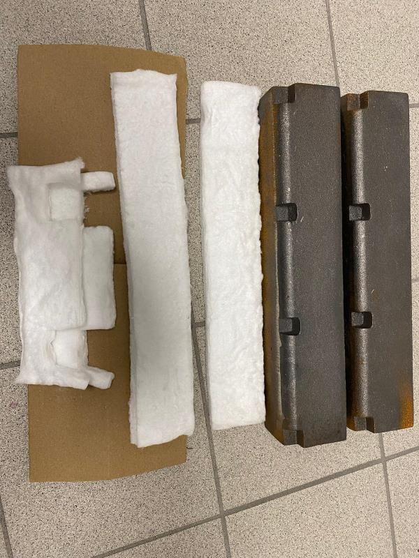 Kit barrotti Unical Ghisa + Lana + FG G2 40 95900133