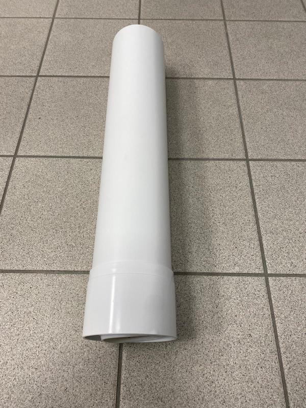 Prolunga coassiale L.500 d.60-100 per caldaie a condensazione pps KQ080060100