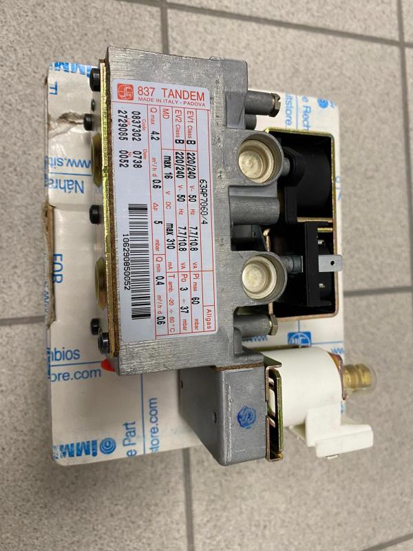 Valvola originale Sit 837.302 837302 Tandem Baxi Hermann Immergas 1021493