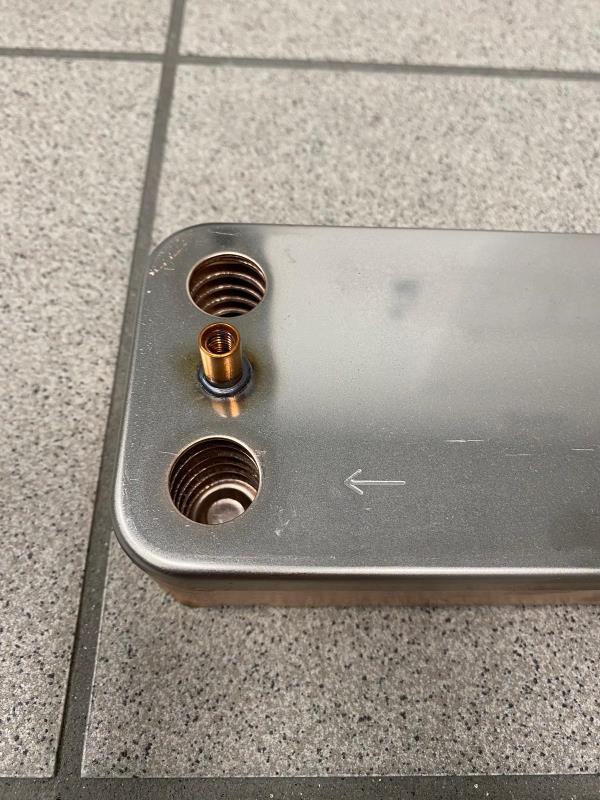 Scambiatore a 12 piastre per caldaie Ariston Baltur Savio Biasi Viesmann SM1118